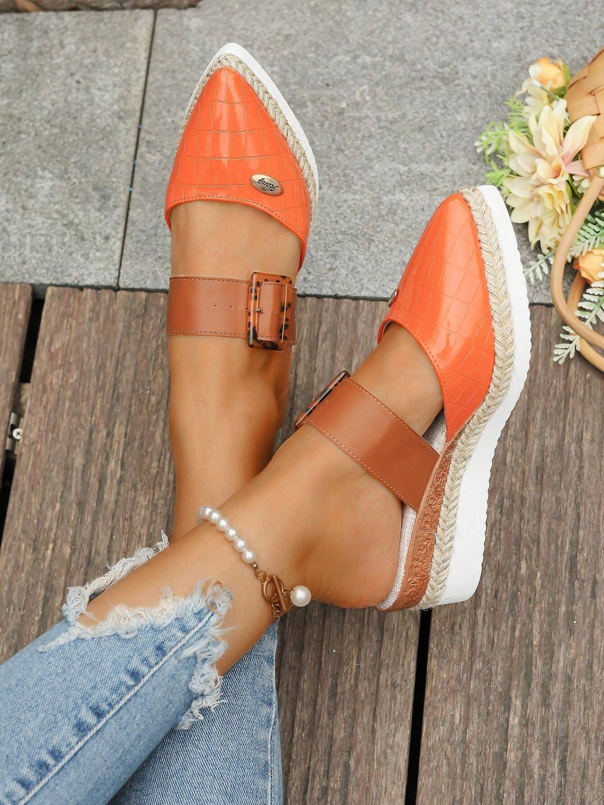 Alyssa™ - Stylish Wedge Sandals