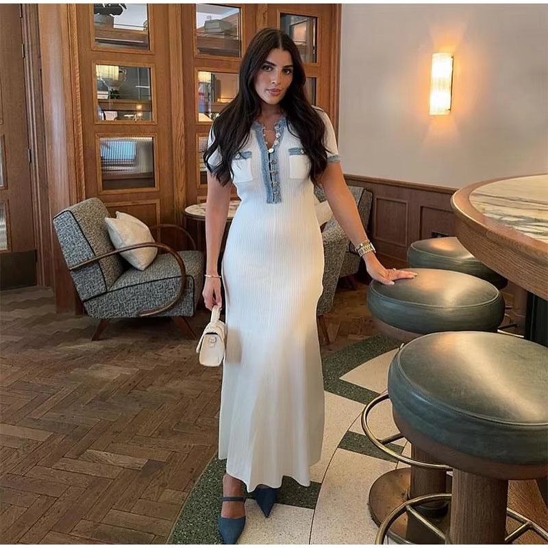 Aubrey™ - Elegant Knitted Long Dress