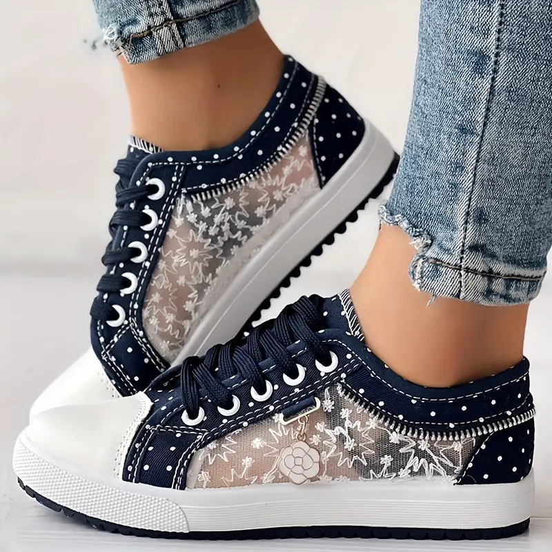 Amelia™ - Breathable Low-Top Sneakers