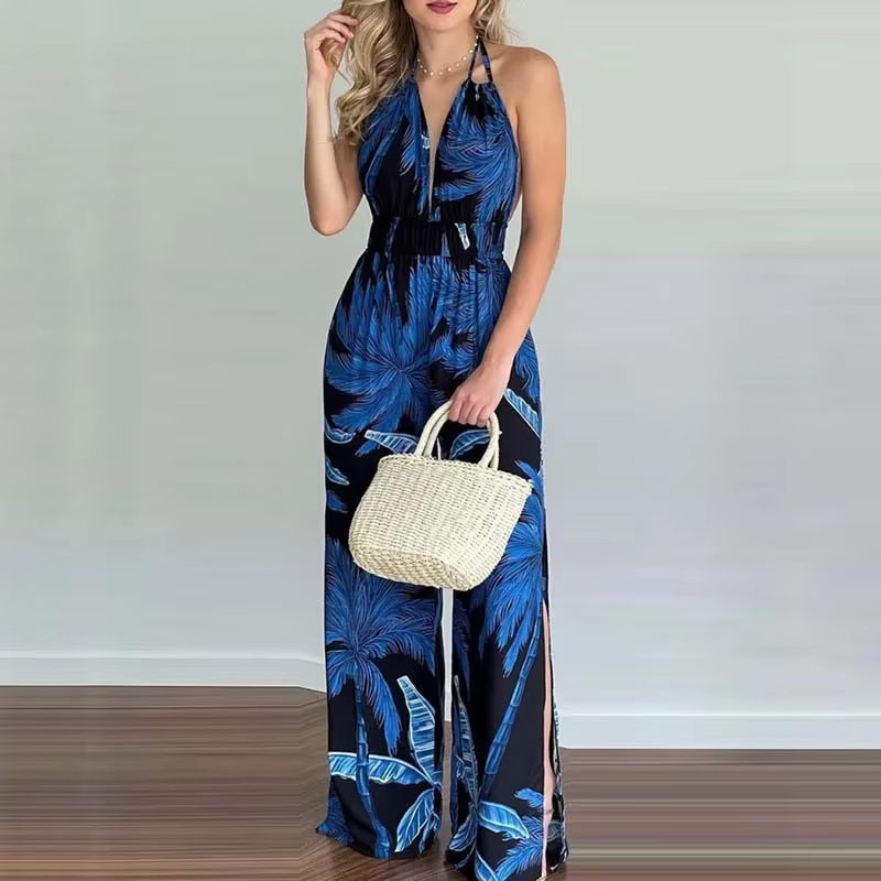 Lina™ - Stylish Halter Neck Jumpsuit