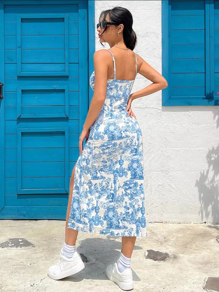 Amelia™ - Modern Strapless Maxi Dress