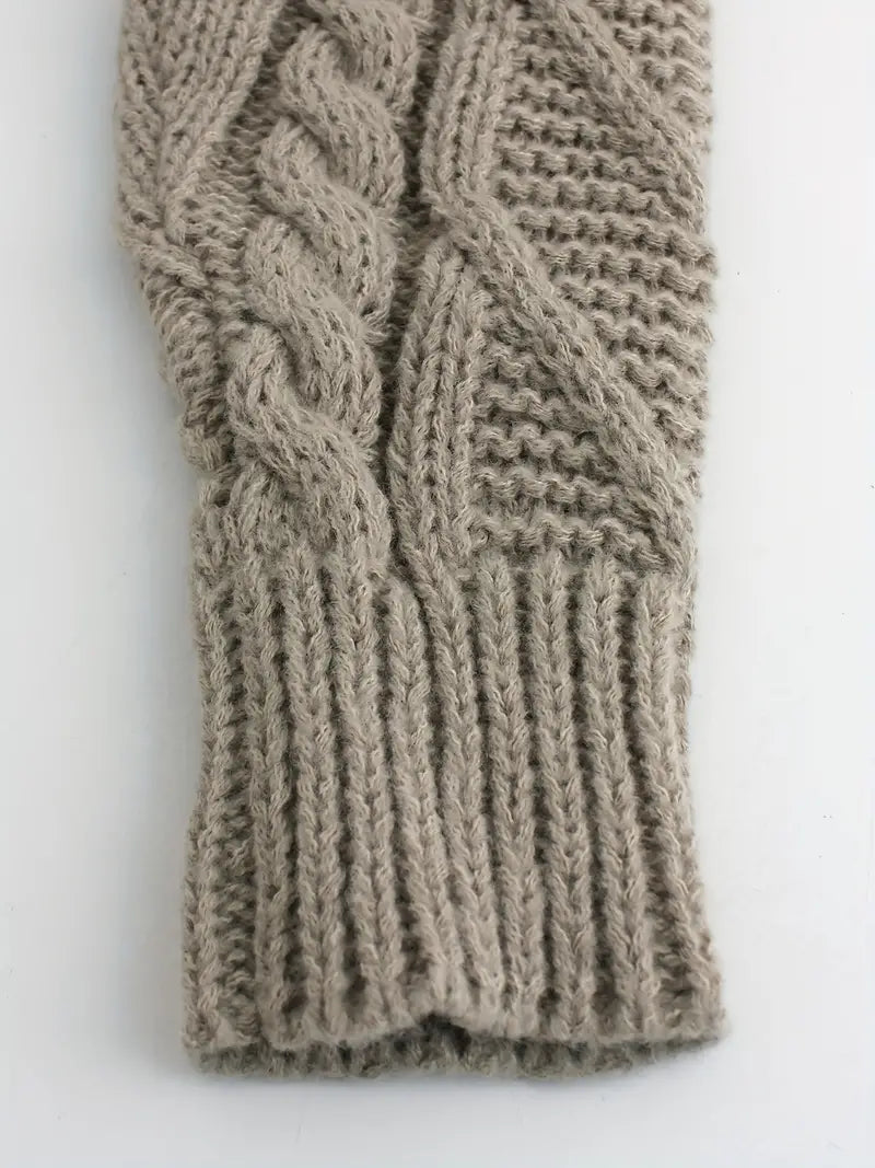 Peyton™ - Elegant Knit Turtleneck with Loose Pants Set