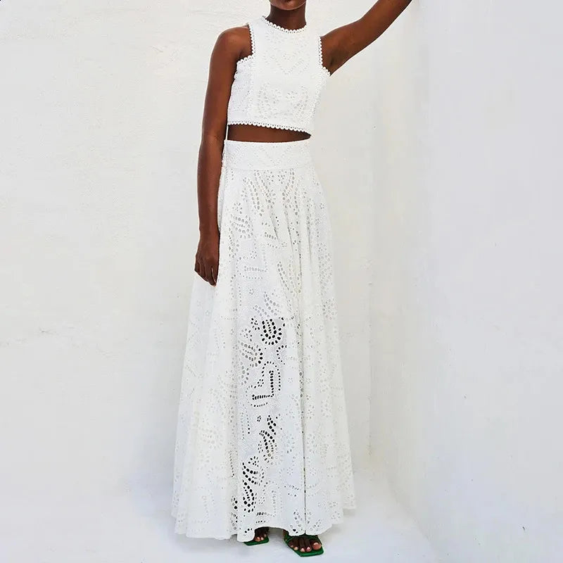 Layla™ - Stylish Top And Skirt Set