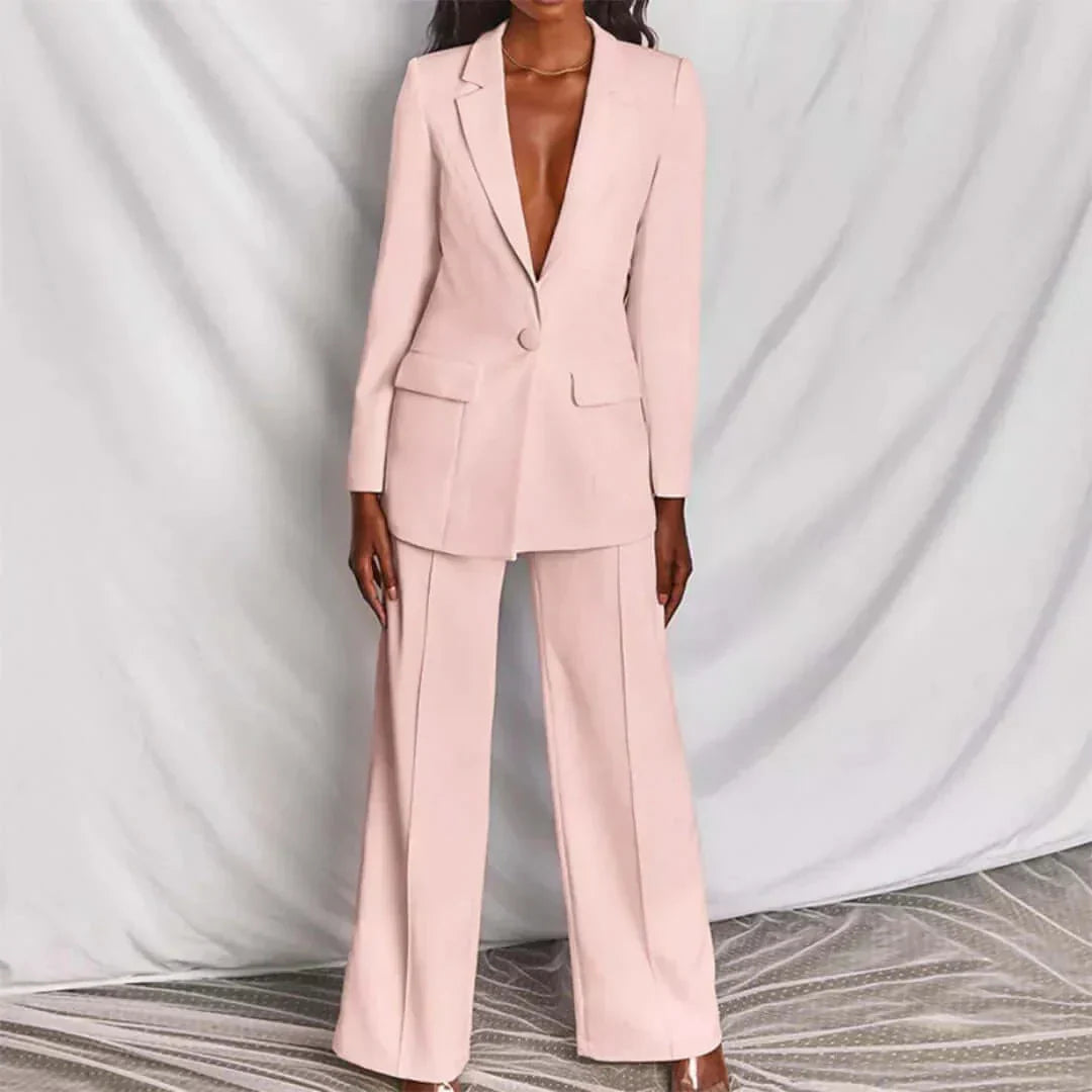 Addison™ - Tailored Blazer & Wide-Leg Trousers