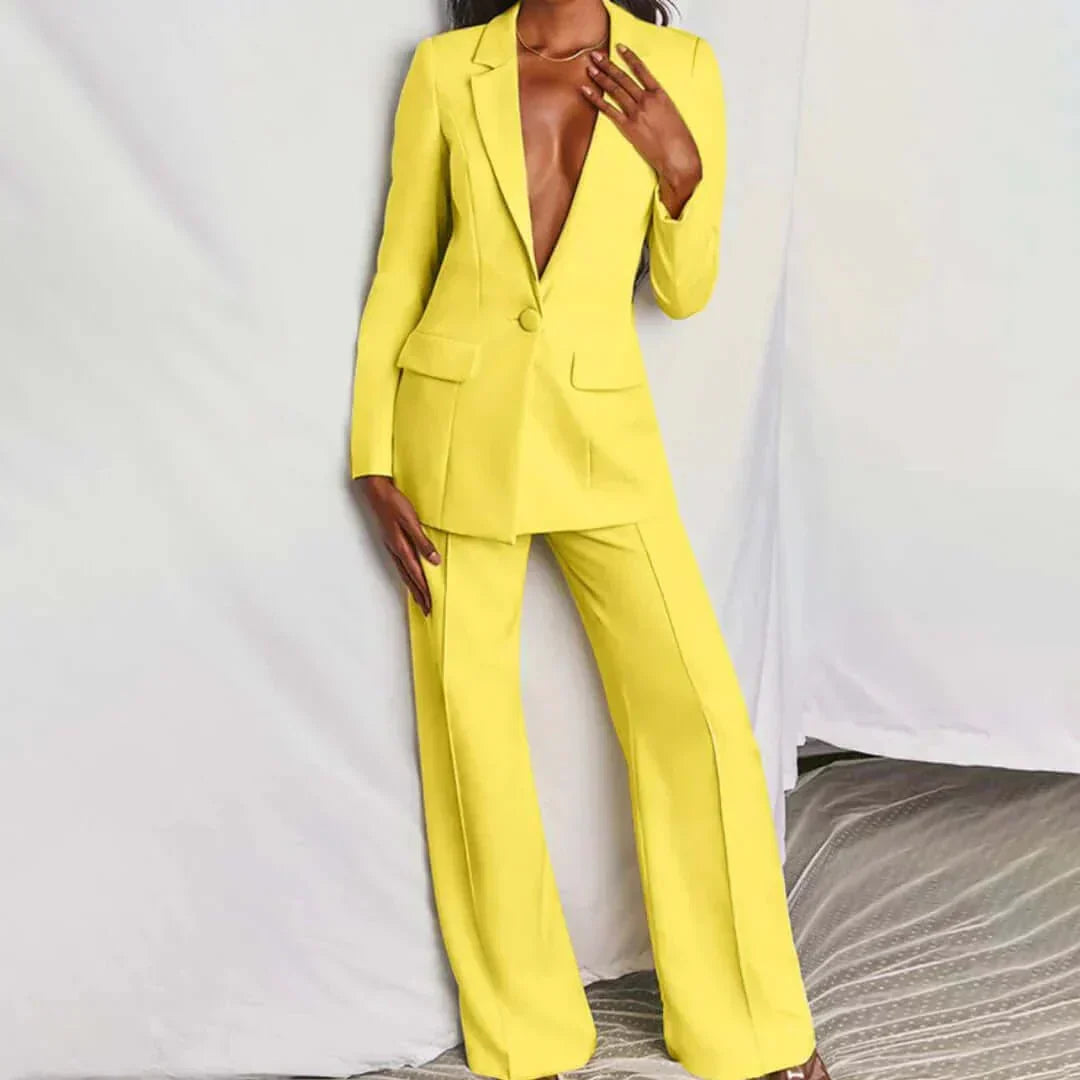 Addison™ - Tailored Blazer & Wide-Leg Trousers