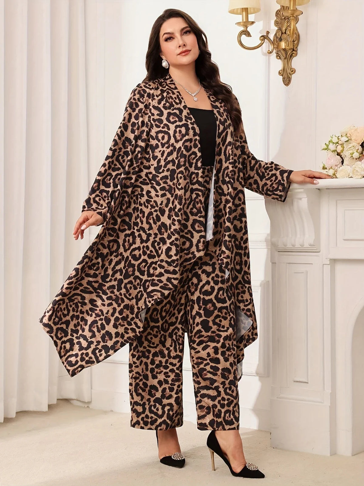 Scarlett™ - Elegant Leopard Pattern Set