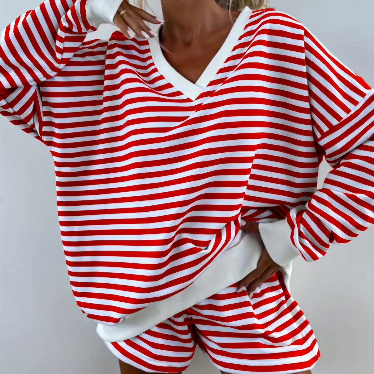 Brooklyn™ – Casual Striped Lounge Set