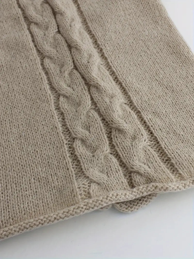 Peyton™ - Elegant Knit Turtleneck with Loose Pants Set