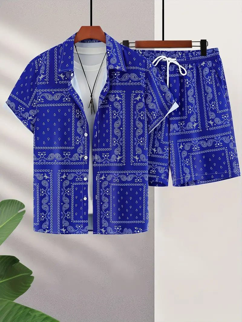 Lucas™ - Stylish Paisley Print Set