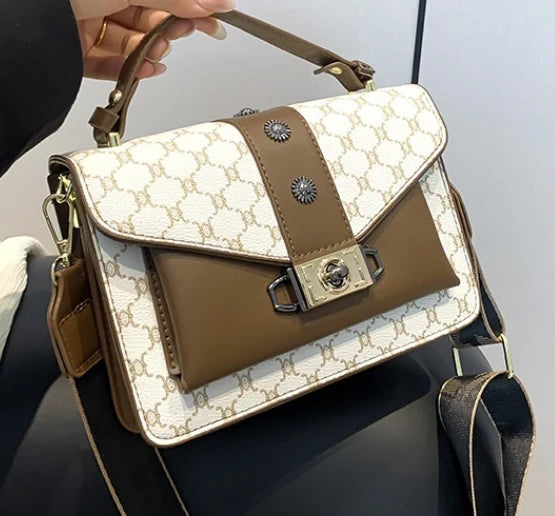Avenue - Elegant Retro Leather Handbag