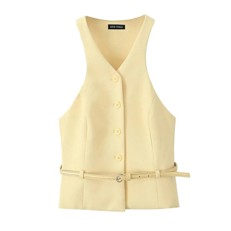 Avery™ - Stylish Sleeveless Summer Suit