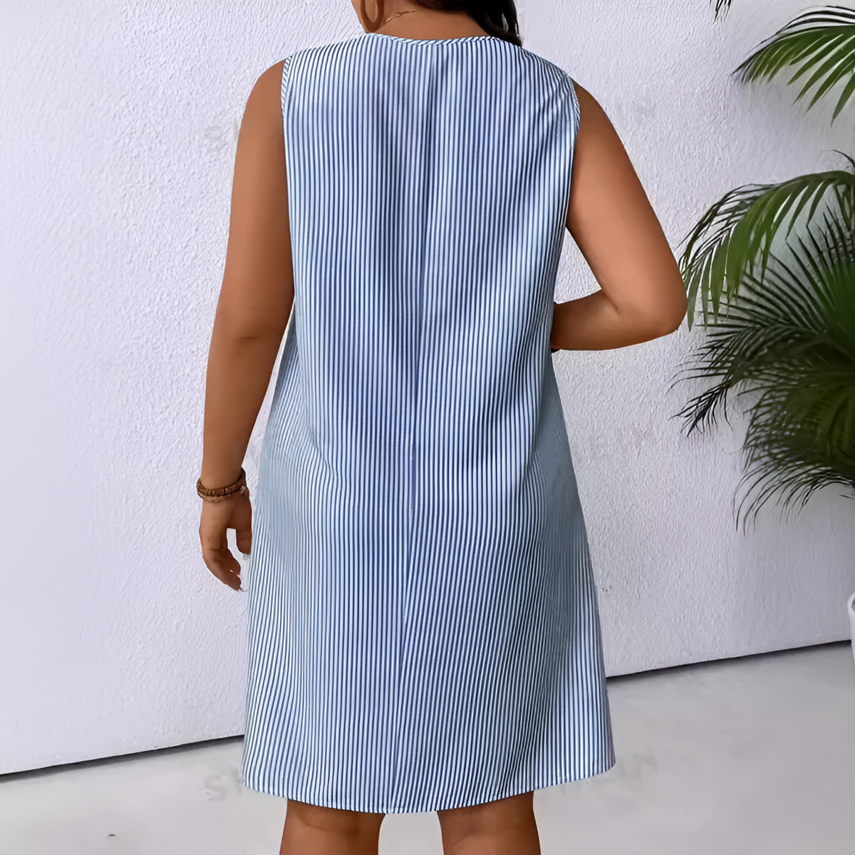 Charlotte™ - Striped Sleeveless Dress