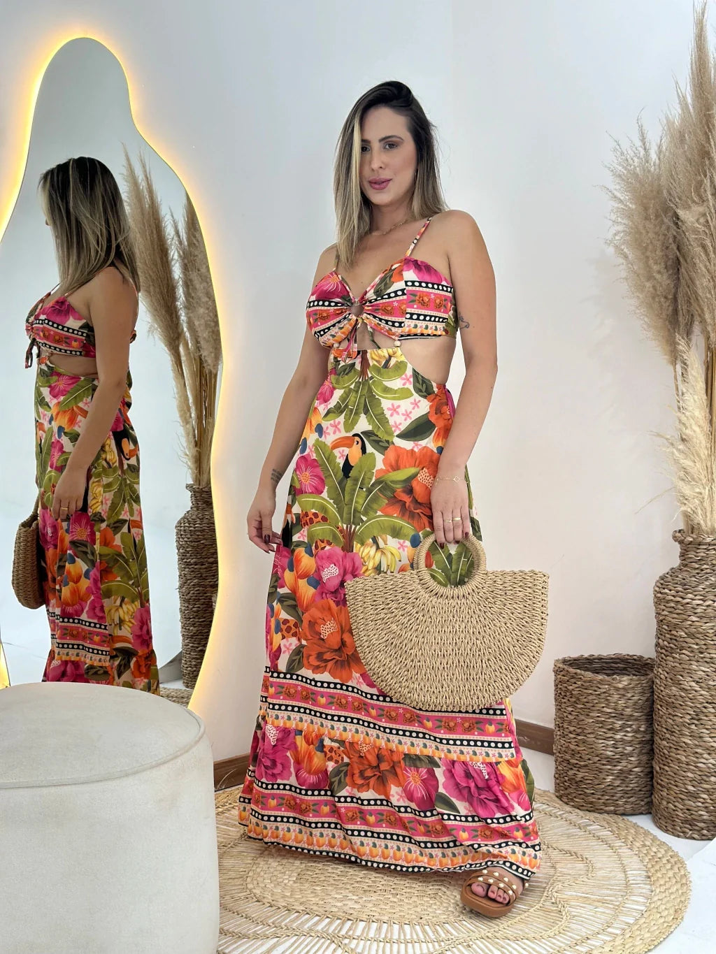 Olivia™ - Backless Spaghetti Strap Dress