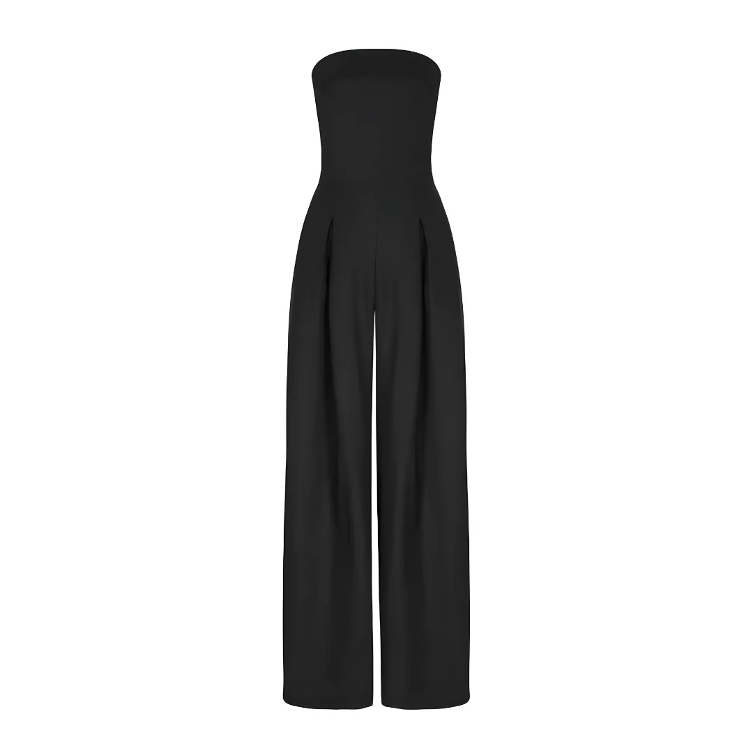 Grace™ - Strapless Wide-Leg Jumpsuit