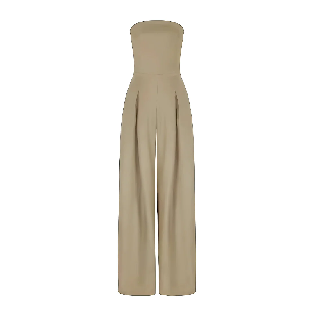 Grace™ - Strapless Wide-Leg Jumpsuit