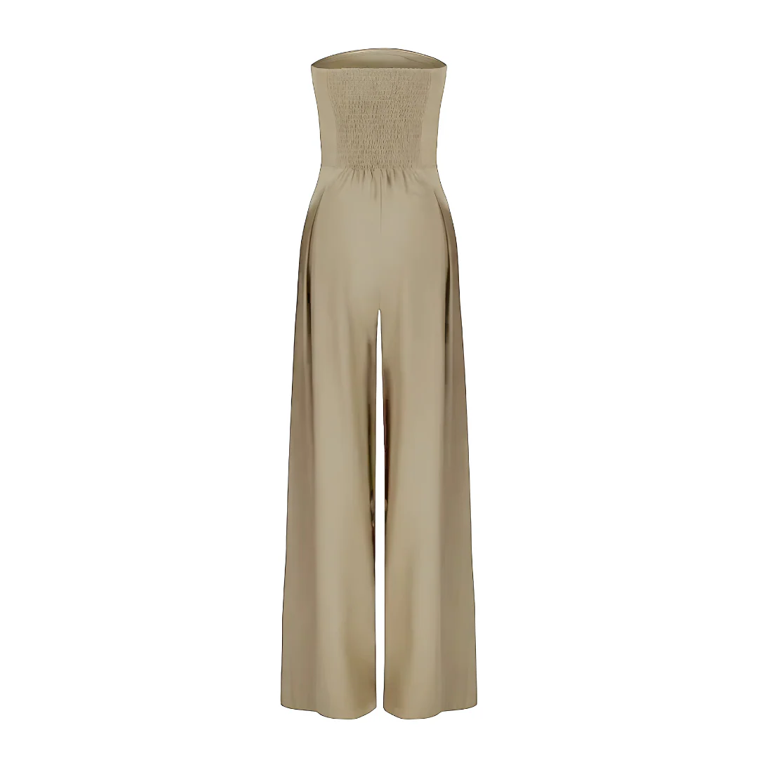 Grace™ - Strapless Wide-Leg Jumpsuit