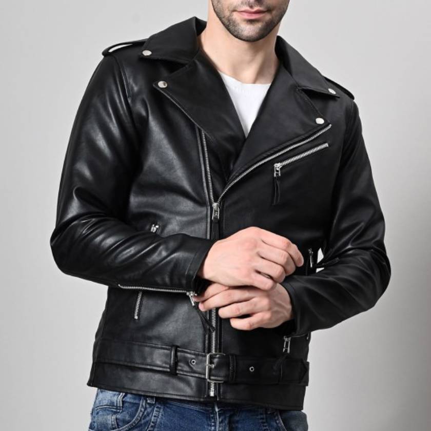 Henry™ - Classic Bikers Leather Jacket