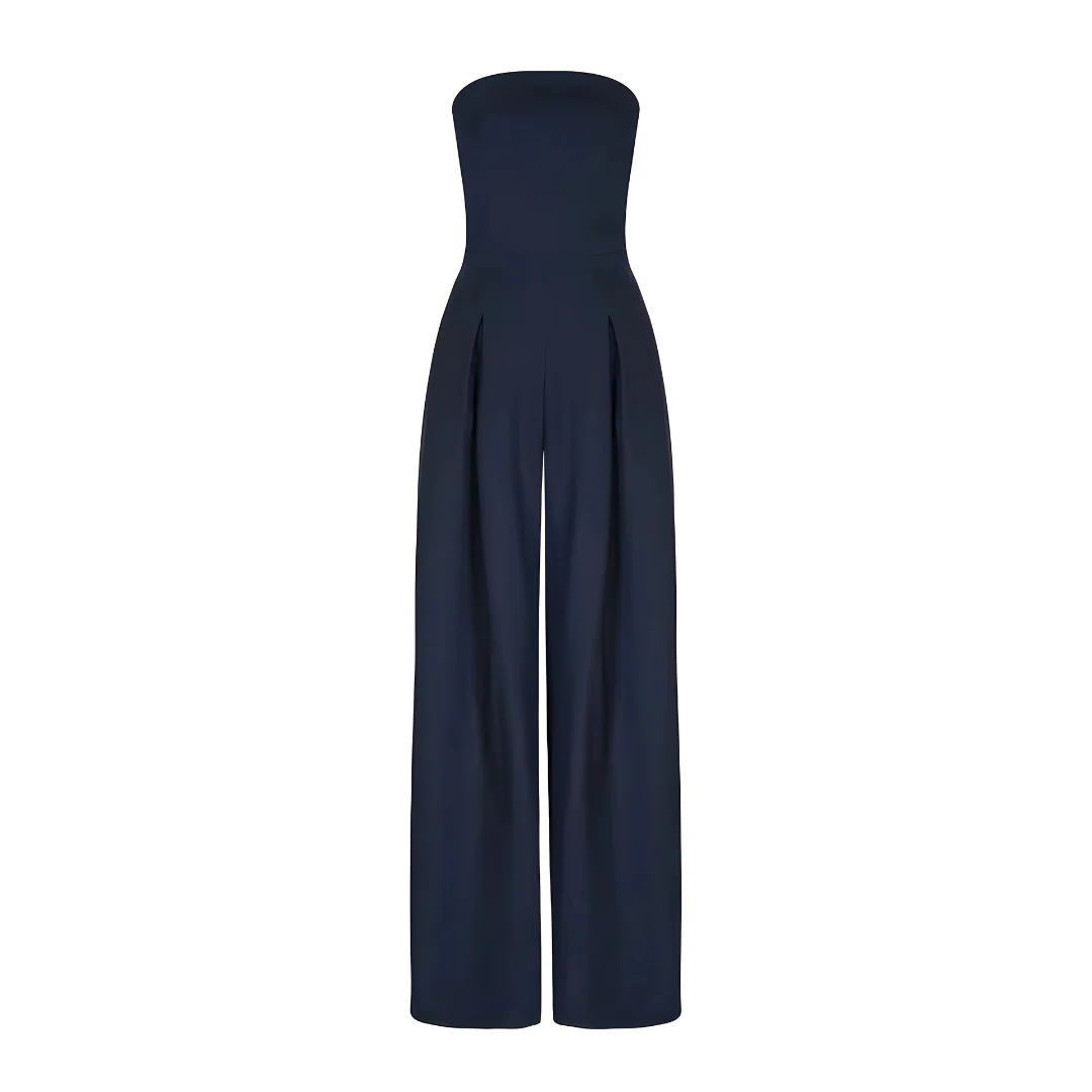 Grace™ - Strapless Wide-Leg Jumpsuit