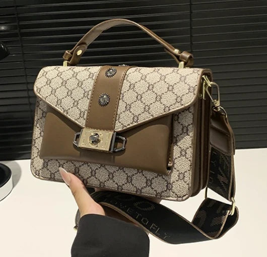 Avenue - Elegant Retro Leather Handbag