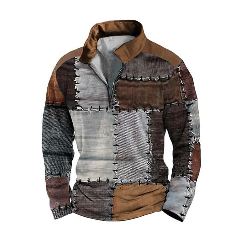 Caleb™ - Classic Comfortable 3D Printed Polo Shirt