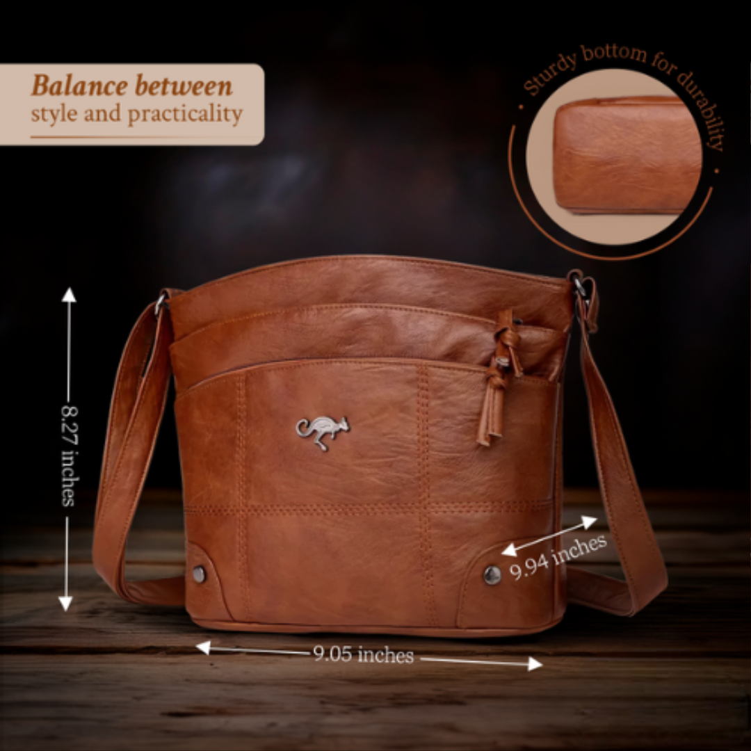 Judith - Signature Elegance Leather Handbag
