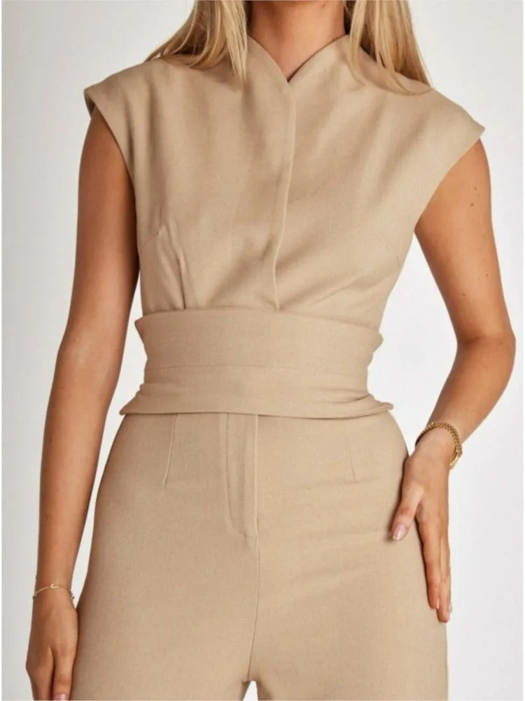 Victoria™ - Sleeveless Jumpsuit Elegant