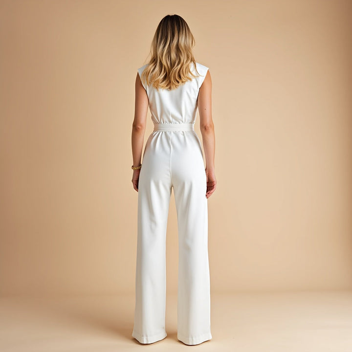 Savannah™ - Elegant and Flowing Sleeveless Jumpsuit