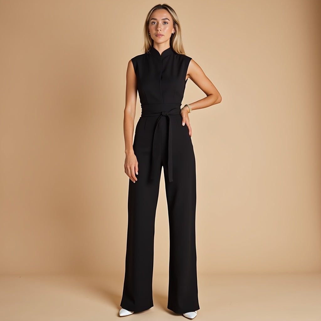 Savannah™ - Elegant and Flowing Sleeveless Jumpsuit