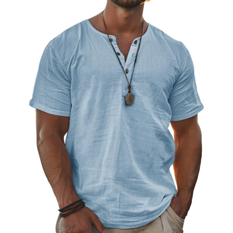 Liam™ - Solid Short Sleeve T-Shirt
