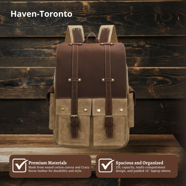 Noah™ - Premium Bag with Handmade Details