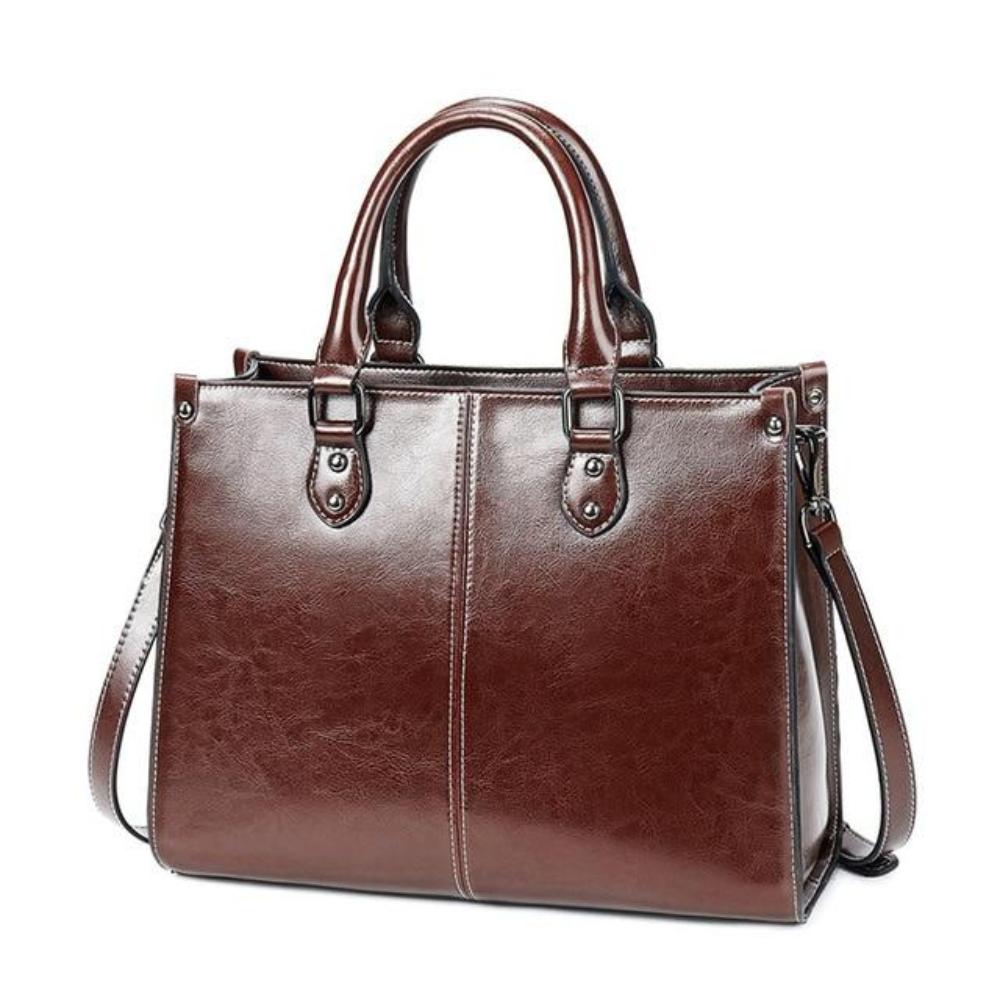 Victoria - Classic Functional Leather Bag