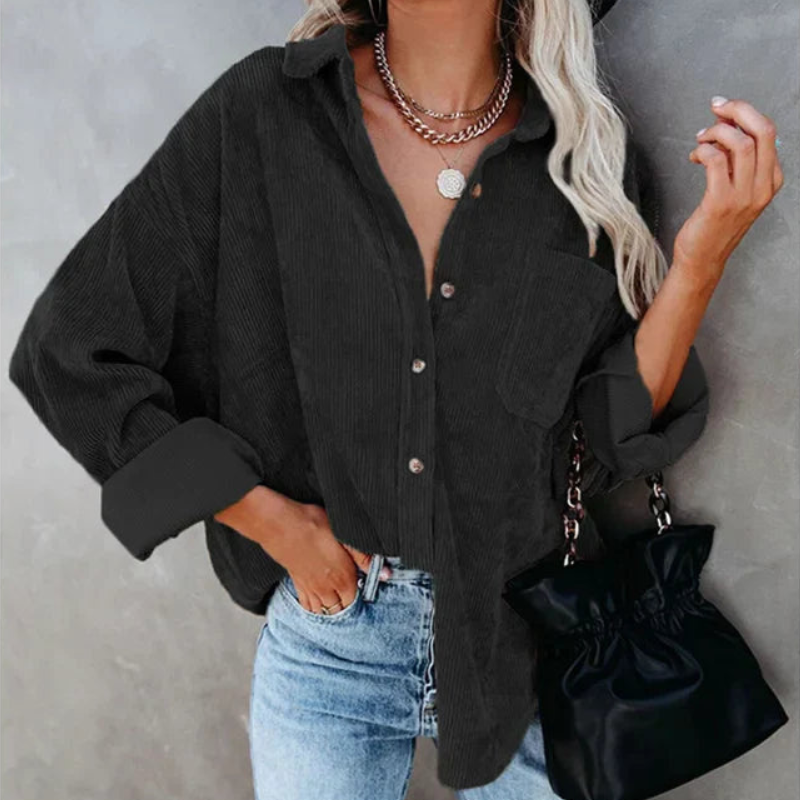 Ella™ - Comfortable Casual Stripe Shirt
