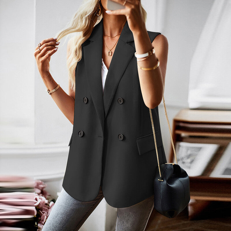 Ella™ - Elegant Double Breasted Coat