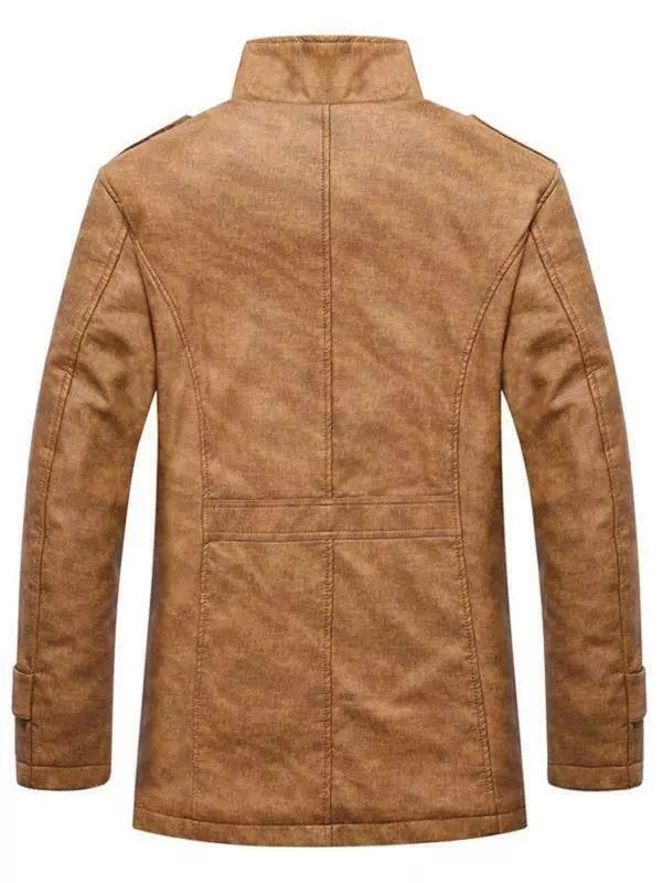Dylan™ - Comfortable Winter Leather Coat