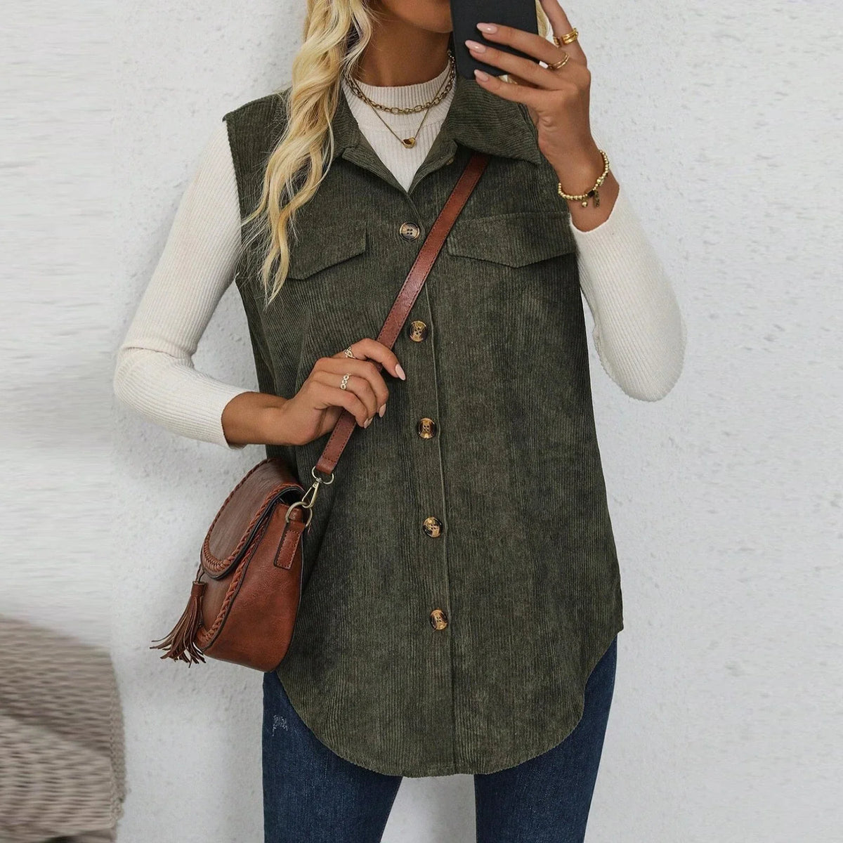 Victoria™ - Stylish Corduroy Vest