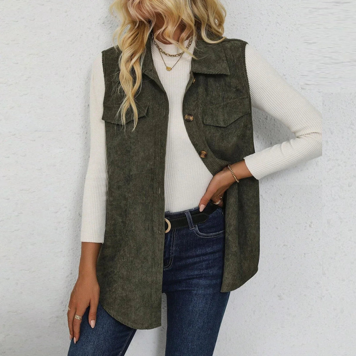 Victoria™ - Stylish Corduroy Vest