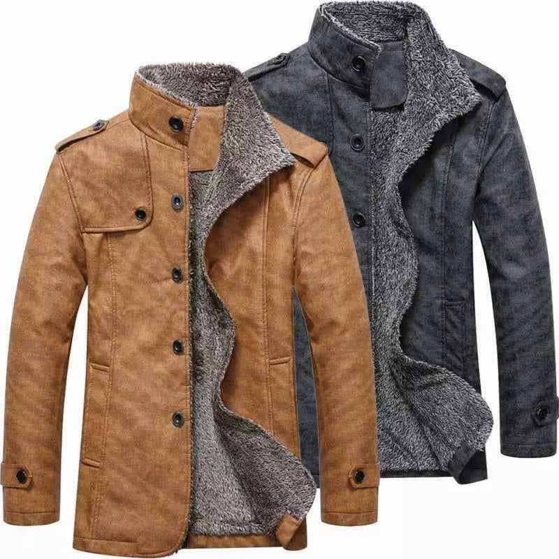 Dylan™ - Comfortable Winter Leather Coat