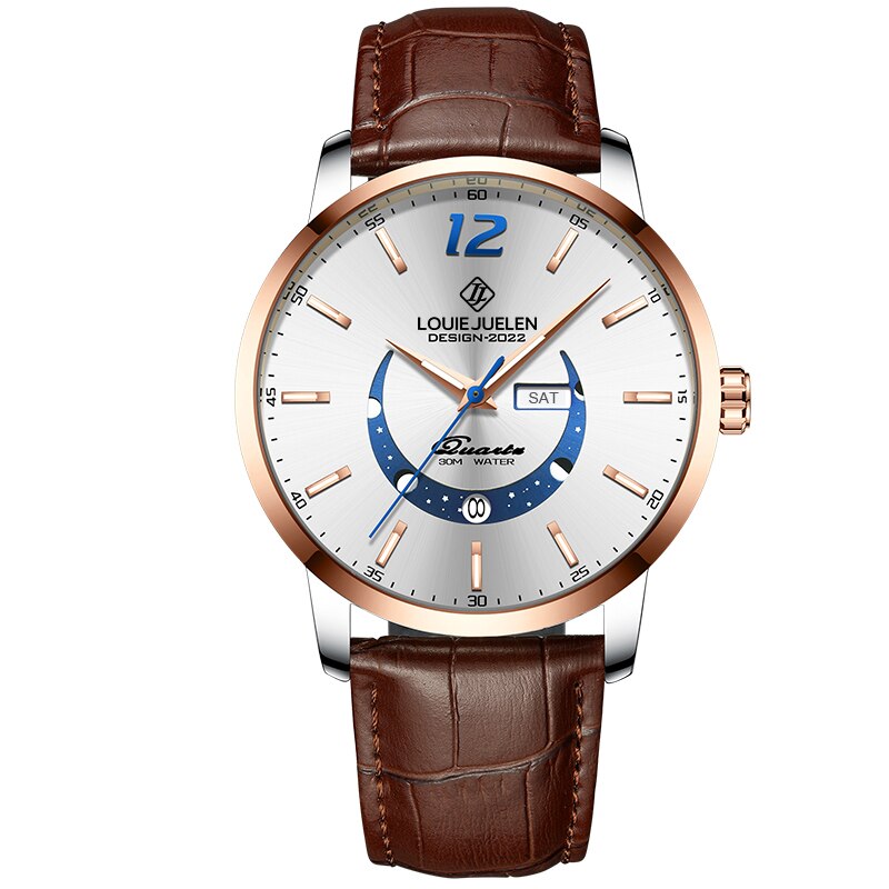 Ethan™ - Elegant Moonphase Watch